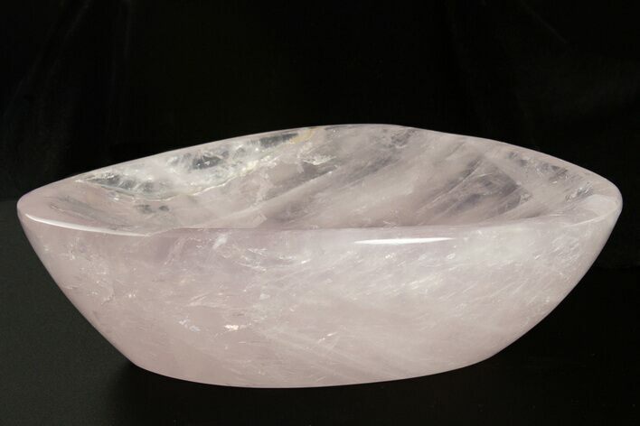 Polished Rose Quartz Dish #338425